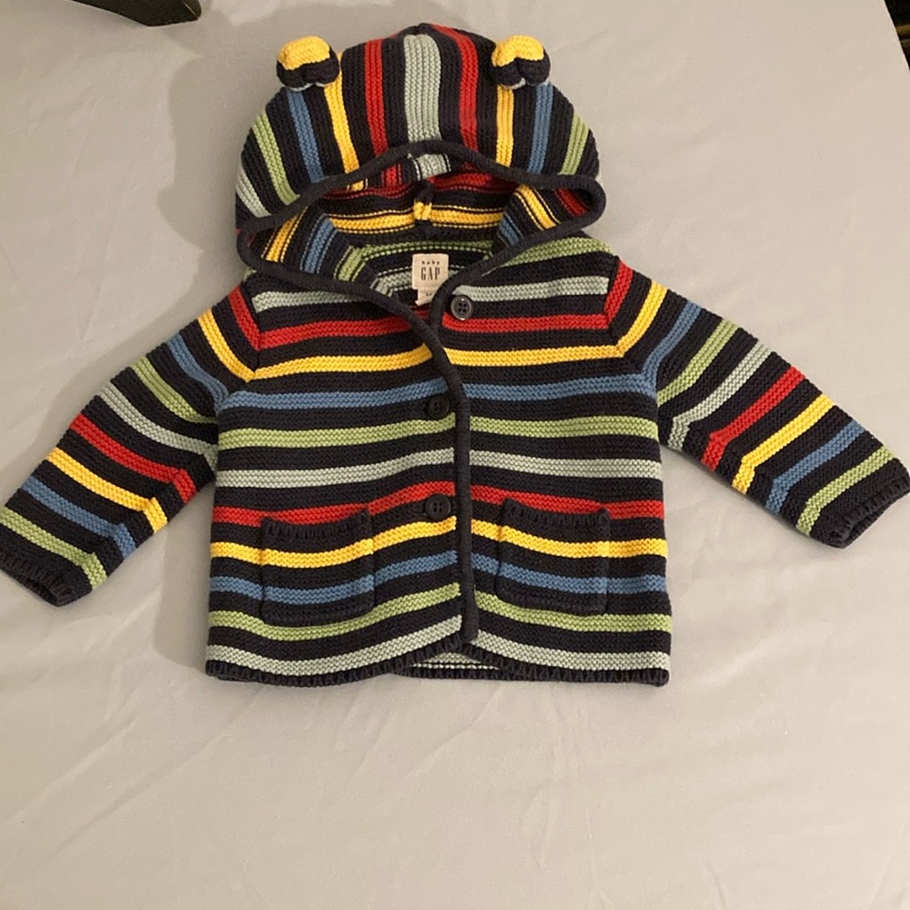 Baby Gap knitted button up sweater